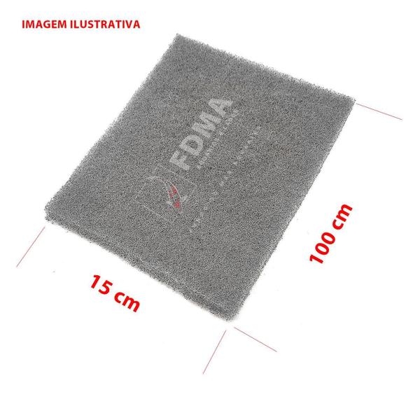 Imagem de Manta Filtrante Lavável Fina 9Mm 15Cm X 100Cm