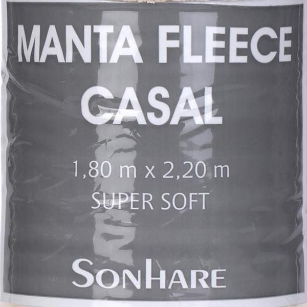 Imagem de Manta Fleece Casal Microfibra Lisa 200G Chocolate Sultan