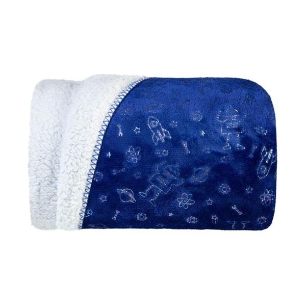 Imagem de Manta Fleece Dupla Face Solteiro Kids Glam Lepper 1.60x2.40M