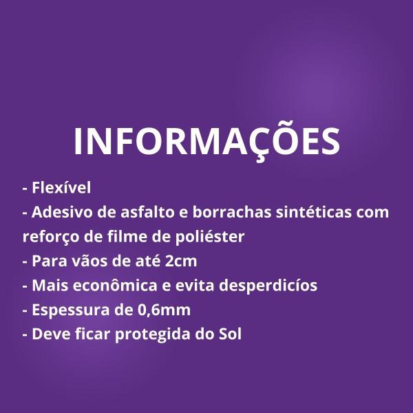 Imagem de Manta Fria-B Mini - Rolos 5m - Fundações, Alicerces e Baldrame