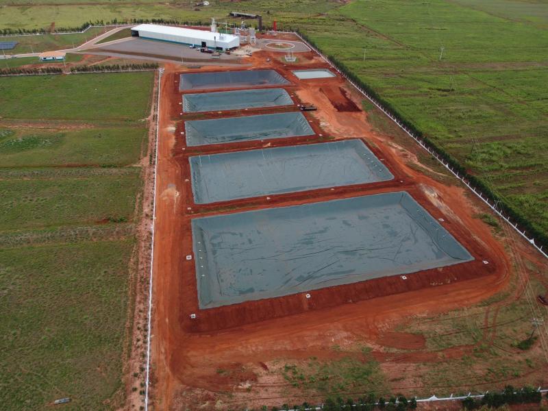 Imagem de Manta Geomembrana Polietileno Verde 700 Piscicultura - 8x3m