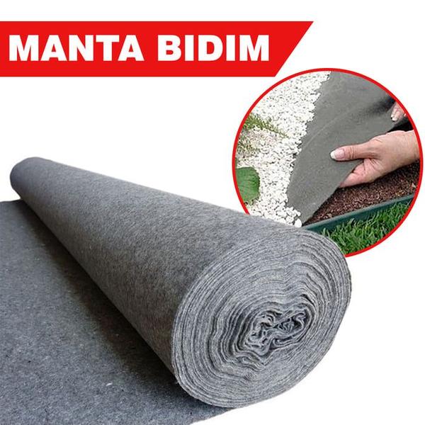 Imagem de Manta Geotextil Bidim Original 12 X 2,15 Mts - 10,75m²