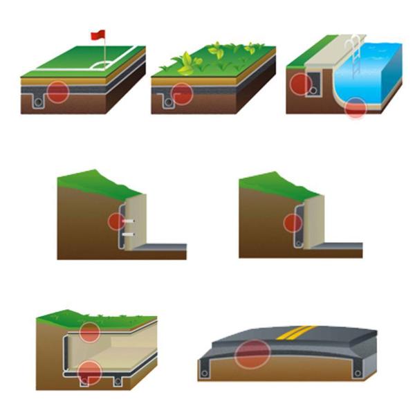 Imagem de Manta Geotextil Tipo Bidim 50mts² Para Drenagem 130gramas