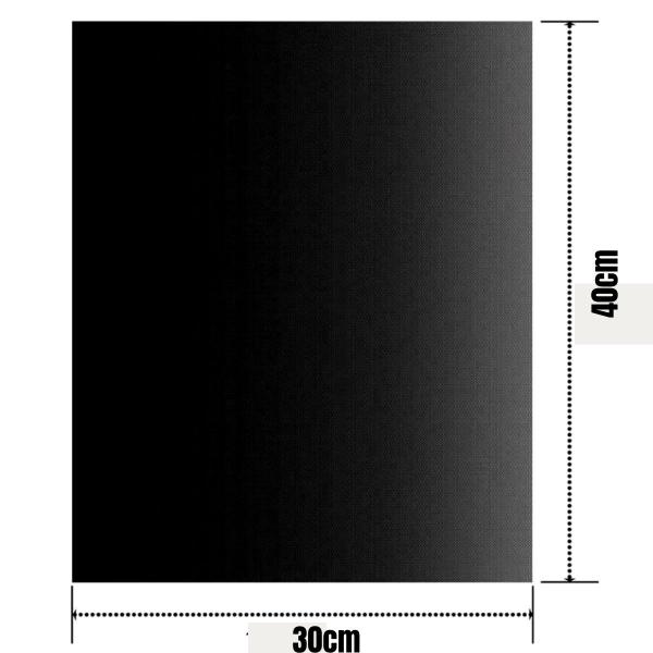 Imagem de Manta Grill Churrasqueira Antiaderente 40x33x0,2 Kit c/ 5UN