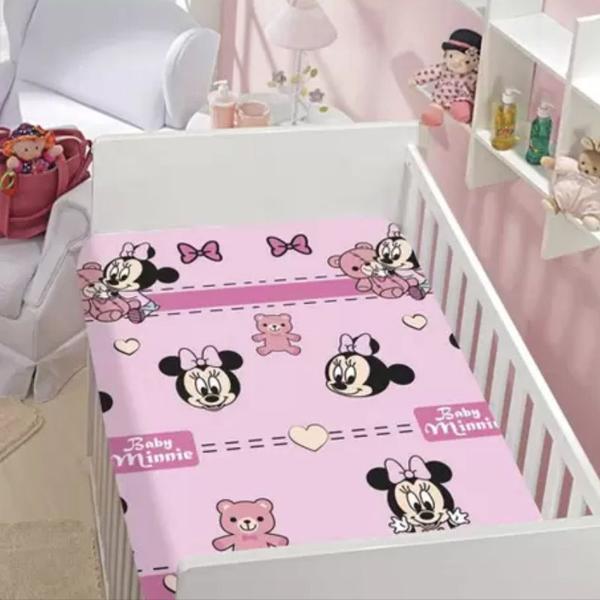 Imagem de Manta Infantil de Microfibra Soft Disney Baby Jolitex 90x110