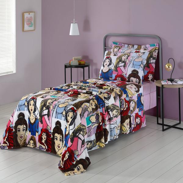 Imagem de Manta Infantil Estampada Disney - Mickey Minnie - Solteiro