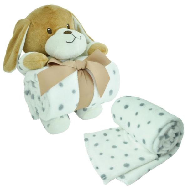 Imagem de Manta Infantil Fofy Dog Baby Com Pelucia Fofa Primeira Infância