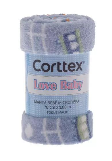 Imagem de Manta infantil microfibra love baby corttex