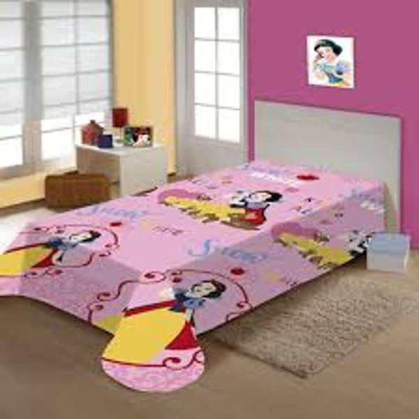 Imagem de Manta Infantil Personagem Jolitex Fun Microfibra 1,50 x 2,00 - Branca de Neve