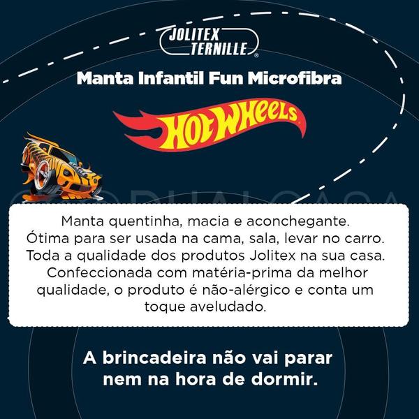 Imagem de Manta Infantil Personagem Jolitex Fun Microfibra 1,50 x 2,00