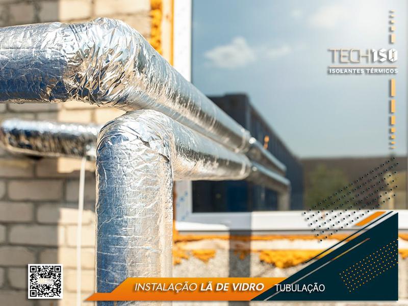 Imagem de Manta Lã de Vidro Aluminizada 60cm 38MM Tamanho:1 Mt