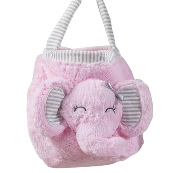 Imagem de Manta Le Petit Corttex Menina Bolsa Bichinho Para Bebê