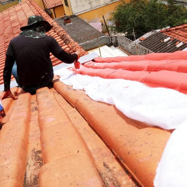 Imagem de Manta Líquida 18Kg Laje Telha Impermeabilizante Cor Cerâmica