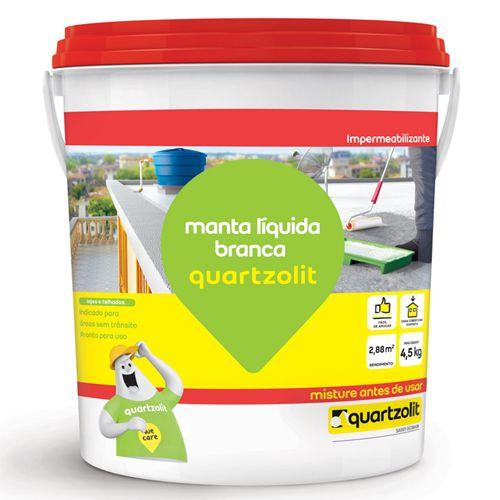 Imagem de Manta liquida branca 4,5kg quartzolit