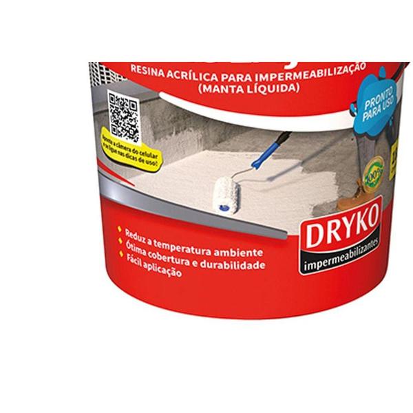 Imagem de Manta Liquida Dryko Branco 12Kg