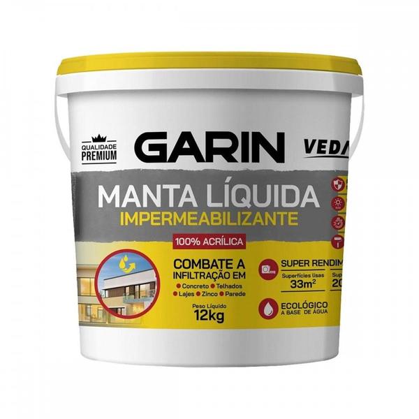 Imagem de Manta Liquida Garin 12Kg Cinza