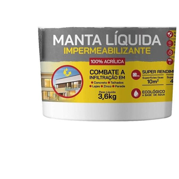 Imagem de Manta Liquida Garin 3,6Kg Cinza