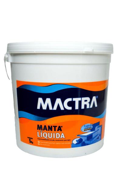 Imagem de Manta Líquida Impermeabilizante Mactra 5 kg Branco