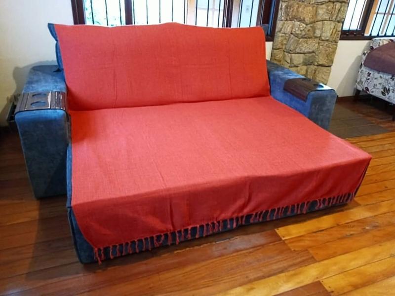 Manta para Sofá Retrátil 2,40 x 1,80 Algodão Luxo Manta para