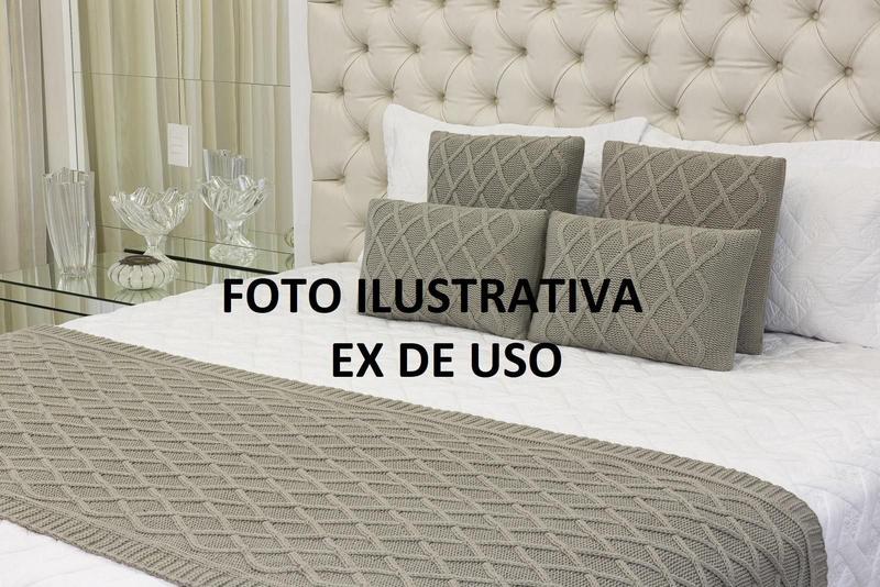 Imagem de Manta Sofa Cama Casal Tricot Paris ul