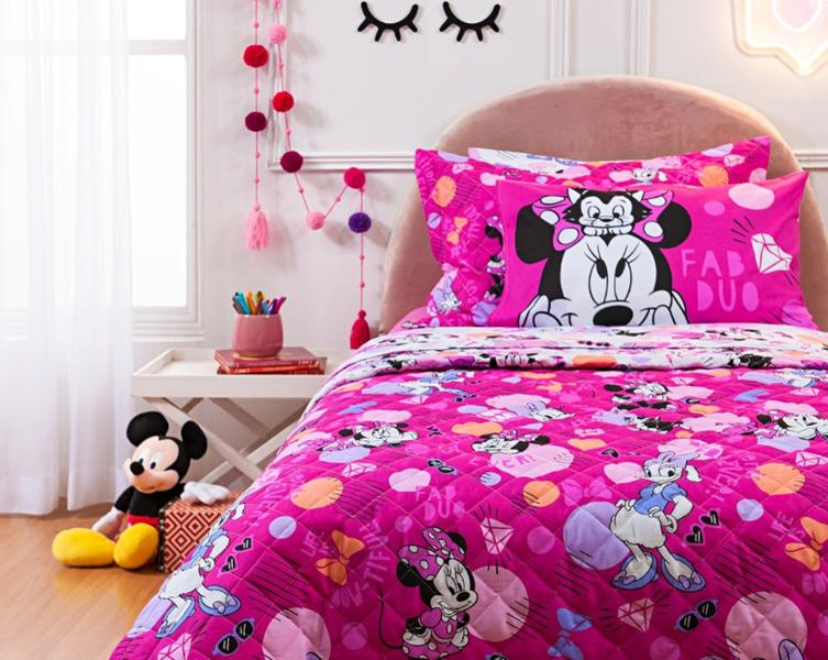 Imagem de MANTA SOFT Linha Disney FLANNEL 180g Solteiro/ Manta Cobertor Infantil - Antialêrgico ORIGINAL