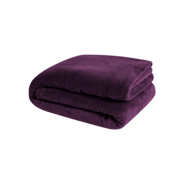 Imagem de Manta Soft QUEEN Fleece Roxo 2,60m x 2,40m