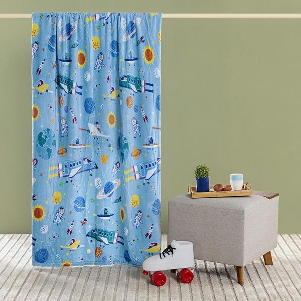 Imagem de Manta SOLTEIRO INFANTIL flannel estampado 2,40m x 1,50m