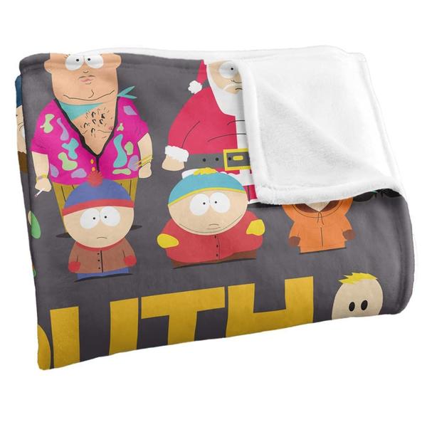 Imagem de Manta South Park Full Cast Silky Touch 36x58 cm