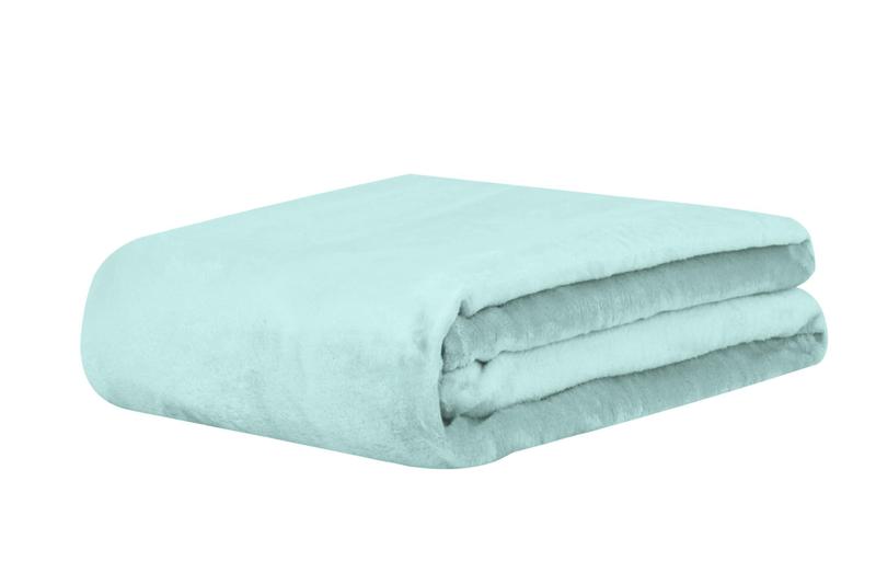 Imagem de Manta Super Soft 300g Queen 220x240cm Verde Spa Sonhare Sultan