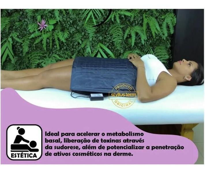 Manta Térmica Elétrica 100X45Cm Infravermelho Easy - 220V - Styllus term Imagem de Manta Térmica Elétrica 100X45Cm Infravermelho Easy - 220V
