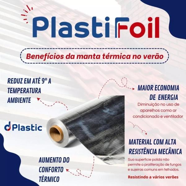 Imagem de Manta Térmica para Telhado 1 Face 35 m² + Fita(s)