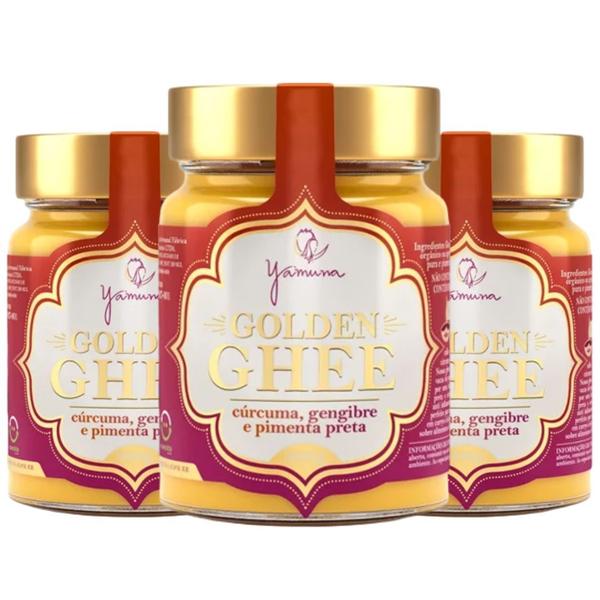 Imagem de Manteiga Clarificada Ghee Golden 300g Kit com 3