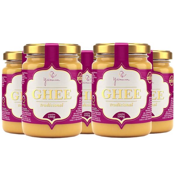 Imagem de Manteiga Clarificada Ghee Kit com 5 Frascos de 150g