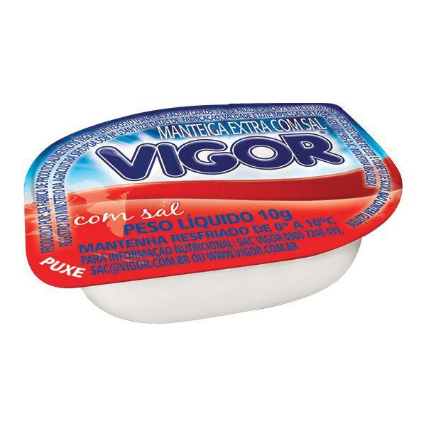 Manteiga com sal vigor blister 10g c/ 192 unidades Imagem de Manteiga com sal vigor blister 10g c/ 192 unidades