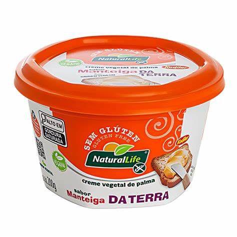 Manteiga Da Terra Vegana Natural Life 200 g - Leve Croc Imagem de Manteiga Da Terra Vegana Natural Life 200 g