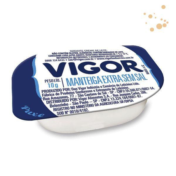 Manteiga Extra Sem Sal Vigor Blister Sache 10g Caixa 12 Un Imagem de Manteiga Extra Sem Sal Vigor Blister Sache 10g Caixa 12 Un