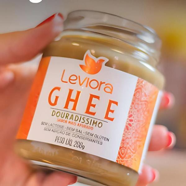 Imagem de Manteiga Ghee Douradíssimo Sem Lactose Leviora 200g