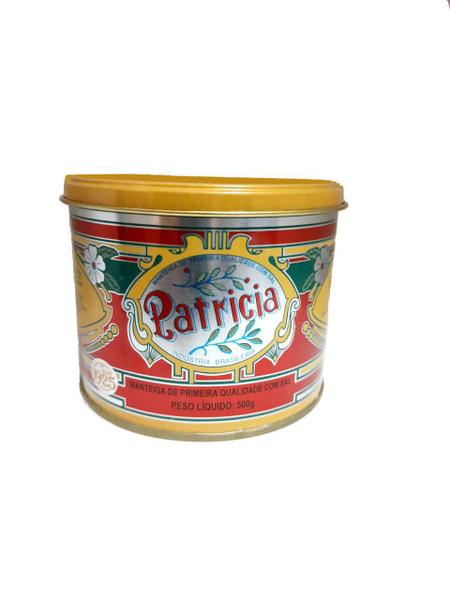 Manteiga Patricia Lata 500G - Salgado, Irmãos E Cia Imagem de Manteiga Patricia Lata 500G