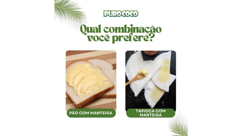Manteiga Vegetal De Coco Puro Coco 200g Vegana Zero Lactose Imagem de Manteiga Vegetal De Coco Puro Coco 200g Vegana Zero Lactose