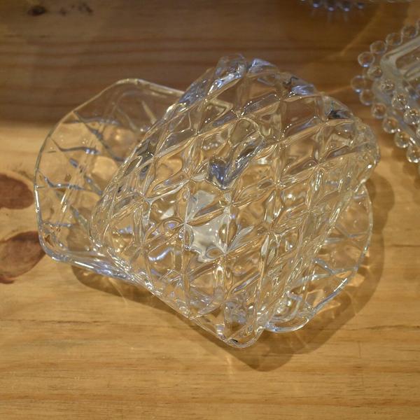 Manteigueira Cristal Deli Diamond Lyor 16,9x8x10 cm Imagem de Manteigueira Cristal Deli Diamond Lyor 16,9x8x10 cm