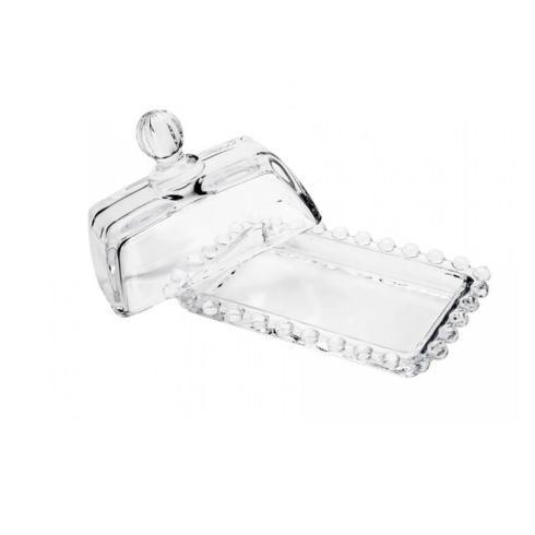 Imagem de Manteigueira de Cristal Pearl 14cm x 9cm x 8cm - Wolff