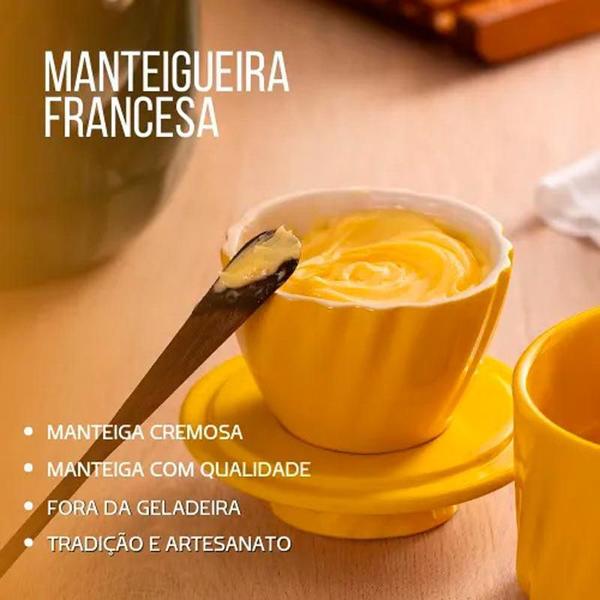 Imagem de Manteigueira Francesa Ceraflame Twist Vermelho 250G