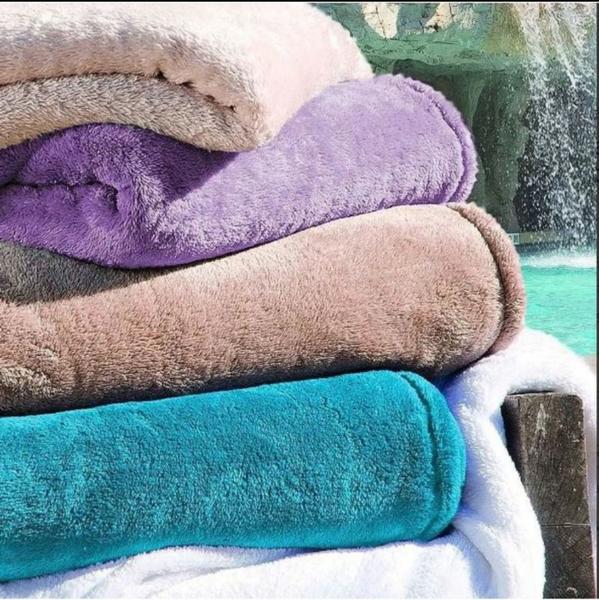 Mantinha Manta Cobertor Casal Felpuda Premium Toque Aveludado e Macio Lindas Cores - STUDIO CASA
