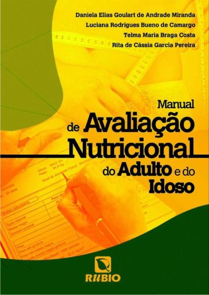 Imagem de Manual de avaliacao nutricional do adulto... - RUBIO