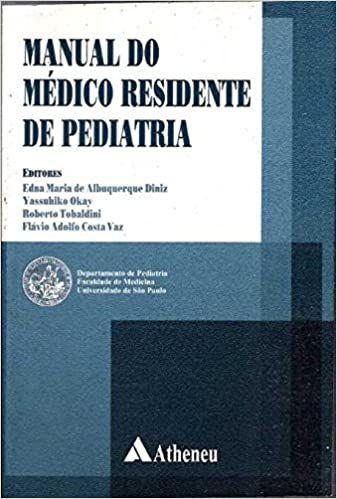 Imagem de Manual Do Medico Residente De Pediatria - Departamento De Pediatria