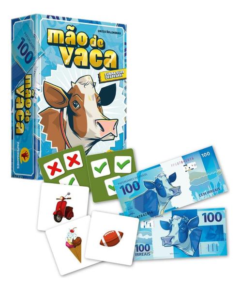 Imagem de Mão De Vaca Jogo De Cartas Papergames J086