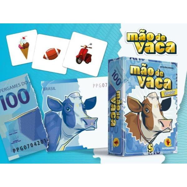 Imagem de Mão de Vaca - Jogo de Cartas - Papergames