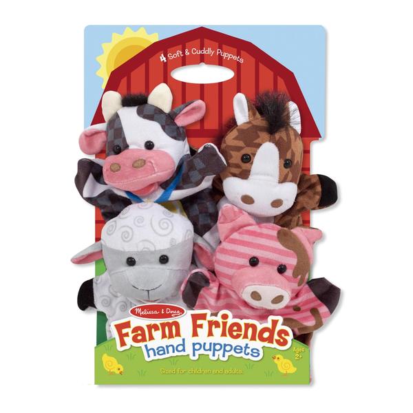 Mãos Melissa & Doug Bonecos de Fazenda (Conjunto de 4) - Animais+Farm Imagem de Mãos Melissa & Doug Bonecos de Fazenda (Conjunto de 4) - Animais+Farm