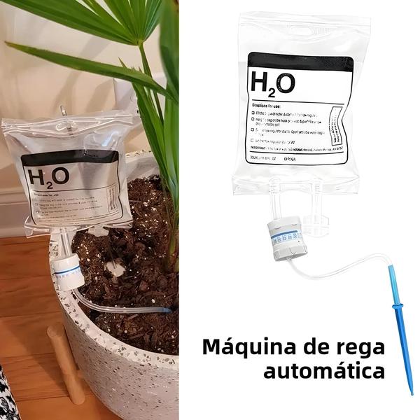 Imagem de Máquina Automática De Rega De Plantas 350ML Saco De Irrigação Por Gotejamento Preguiçoso Para Flores