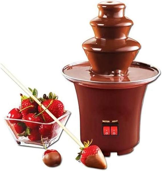 Imagem de Máquina Cascata de Chocolate Fondue Fonte Elétrica 110V  Profissional